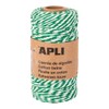 APLI 19842 Cotton Twine Twine String Gift Wrapping Green and