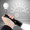 Duronic LED Torch RFL283AA Portable Flashlight, Handheld Pocket Torchlight, Lightweight