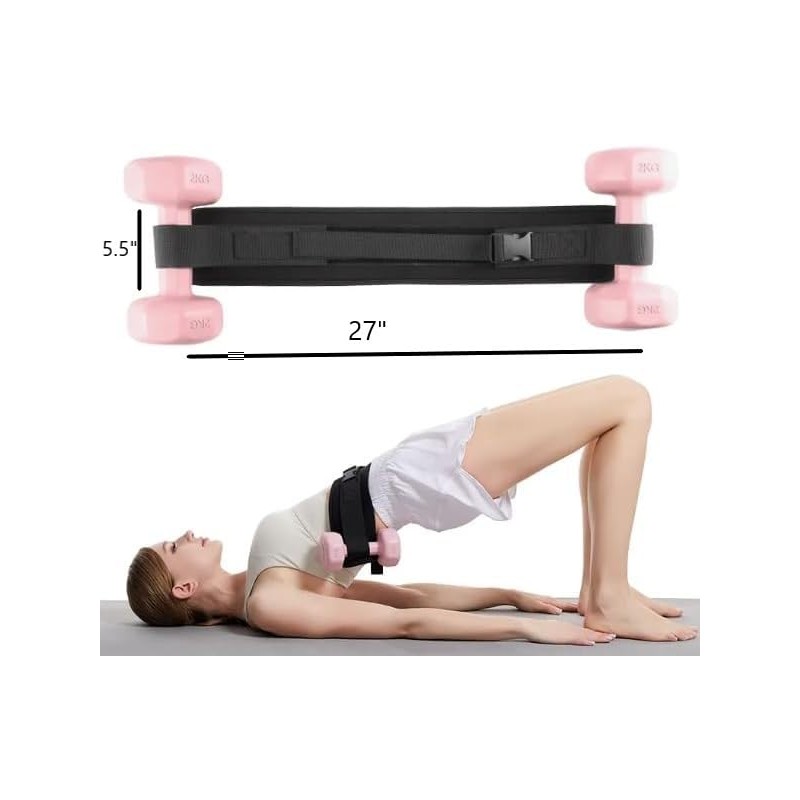 Hip Thrust Belt for Glutes Workout - SAB 360 Design