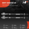A-Premium 2 x Front Inner Tie Rod Ends, Compatible with