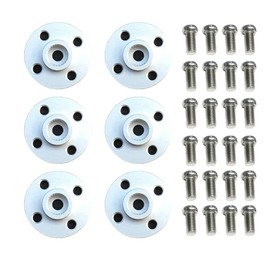 diymore Metal Servo Arm 25T Disc Metal Horns for MG995 MG996R RC Servos Robot,6PCS