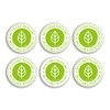 60 x 6cm Stickers - Recyclable Packaging Recycle Environmentally Friendly