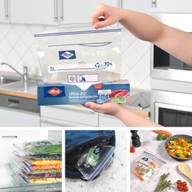 Bolsas De Congelación Herméticas Ziploc Albal Grandes 12 Unidades