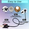 PAGUO Inline Cord Switch with 14AWG Cable, Outdoor Extension Cord