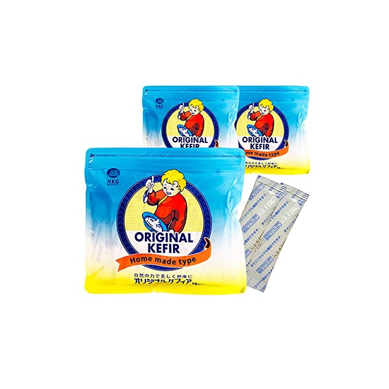 Bulk Purchase Original Kefir 3 Bags (48 Packs) Kefia Yogurt