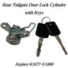 PMFCA Tailgate Lock Cylinder with 2 Keys for Nissan Frontier
