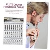 Kisangel Flute Chord Practice Chart Essential Learning Guide for Flute