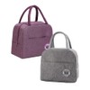 CHUANGOUONLY Pack of 2 Portable Lunch Boxes, Lunch Box Bag,