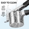 Potato Ricer, Sopito Upgraded Stainless Steel Potato Masher with 3
