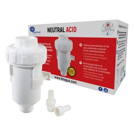 Neutral Acid Filter Neutralises the acid condensate generated by the boiler, prolongs life and reduces maintenance. Easy cleaning and maintenance. Bbagua.