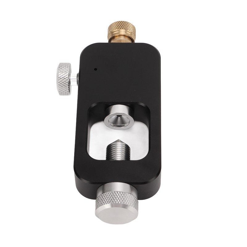 Aluminium Alloy Diving Oxygen Cylinder Refill Adapter Black Anti Rust