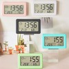 Zeizafa Thin Digital Clock with Temperature and Humiditys for Home