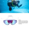 Swim Goggles Wide View Waterproof Anti Fog Swimming Goggles Dazzling