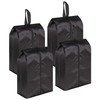 MISSLO Portable Nylon Travel Shoe Bags with Zipper Closure (Pack