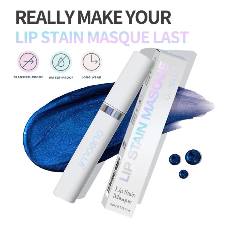 Lápiz Labial 3d Despegable-duración Para Niñas Y Mujeres