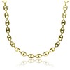 uGems 24K GP Anchor 14mm x 10mm Deisgner Chain 20