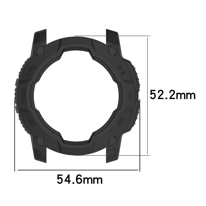 HOMTERN Cases Designed for Garmin instinct 3 50MM,Soft TPU Lightweight