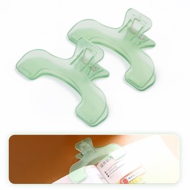 Ukanemuri Ukanumuri Clip, Book, Textbook Clip, Ukanemuri Clip, Sunstar Stationery, Book Stopper, Set of 2, Green