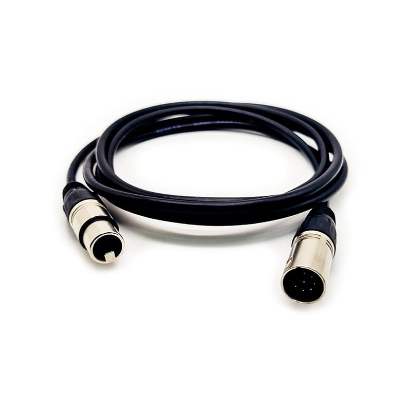 Elecbee 2m 7 Pin XLR Male to 7 Pin XLR