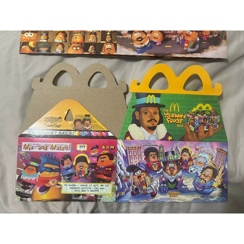 McDonald's Kerwin Frost McDonald's Adult Happy Meal BOX ONLY 2023
