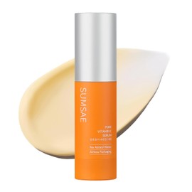 Suero puro de vitamina C – Cuidado de la piel coreano con vitamina 10.5%, sin agua (sin fórmula de oxidación), bomba especial sin aire, iluminadora y reafirmante de la piel, mejora el tono de piel desigual/opaco, 1.0 fl oz/1.01 onzas líquidas