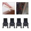 Pack of 4 Plastic Locking Locks for Trash Can with
