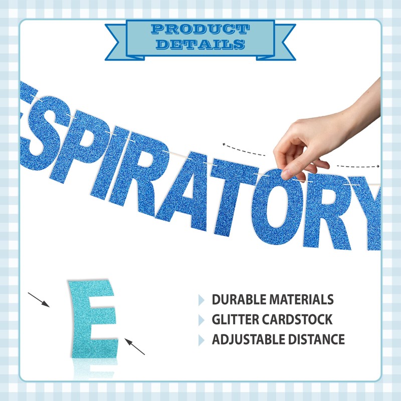 Happy Respiratory Care Week Banner - No DIY Glitter Respiratory