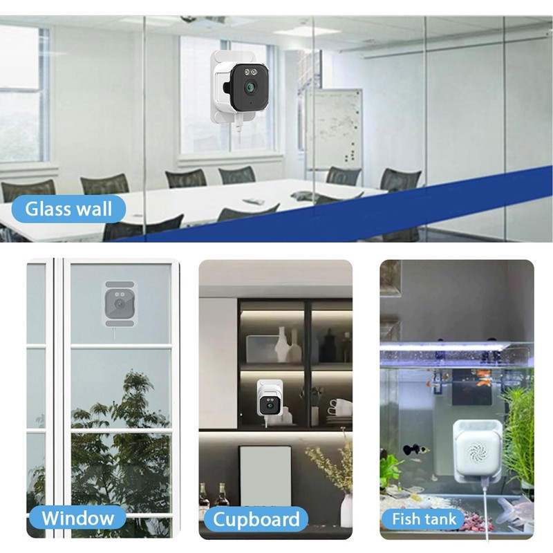Plyisty 2K Window Camera, 3MP Smart Peel and Stick Security