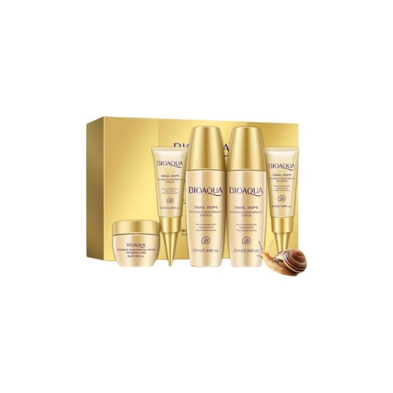 Rutina completa de baba de caracol y colágeno – Kit