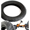 Tyre with Inner Tube 12.5 Inch Black Slick Tread Compatible
