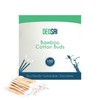 100 Premium Bamboo Cotton Buds | 100% Biodegradable and Plastic