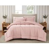 Brooklyn Loom Solid Cotton Percale Blush Twin/Twin XL 2 Piece