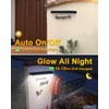 LUHLEE Solar Sign Light Outdoor,Ultra Bright Solar Address Lights 1Pack,Solar