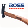 Boss Hammer 18 oz. Premium 4340 Steel Rip Claw Hammer
