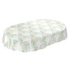 ANRO Oilcloth Tablecloth Oilcloth Tablecloth Washable Abstract Mood Leaf Green