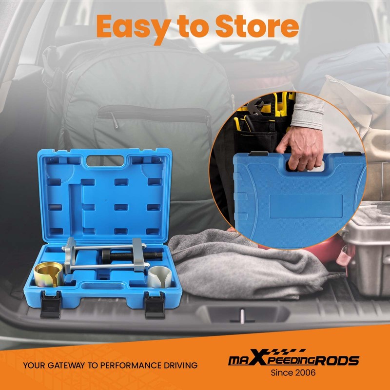 maXpeedingrods Rear Suspension Control Arm Bushing Removal Installer Tool Kit,