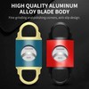 CIGARLOONG Cigar Cutter Durable and Smooth Stainless Steel Sharp Blade