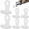 6Pcs Diamond Boot Oscillating Multitool Blades - Durable Grit Grout