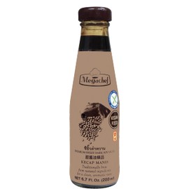 Megachef Premium Dark Soy Sauce (Kecap Manis) 6.7 Fl Oz
