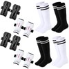 HyDren 4 Pairs Soccer Shin Guards for Youth Kids Toddler