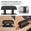 Car Adjustable Armrest Left Elbow Support Bracket Pad AntiFatigue AntiSlip