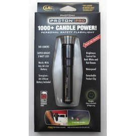 LRI PPRO Proton Pro White/Red, 2-Colors-in-1 LED Flashlight, 1-Pack