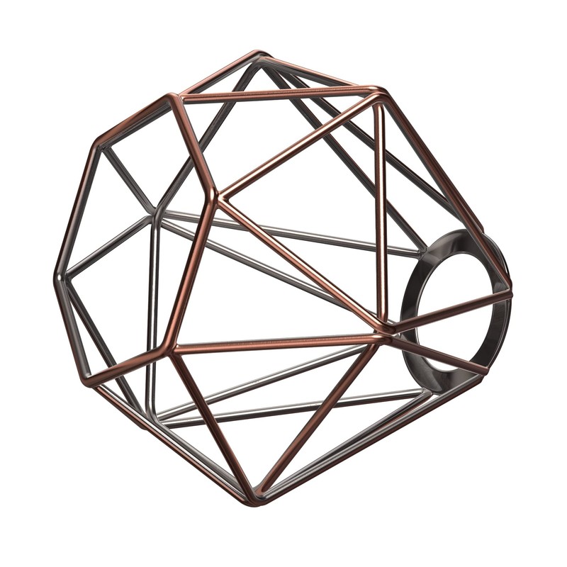 ledscom.de RETRA Table Lamp Switch Matte Bronze E27 Socket Cage