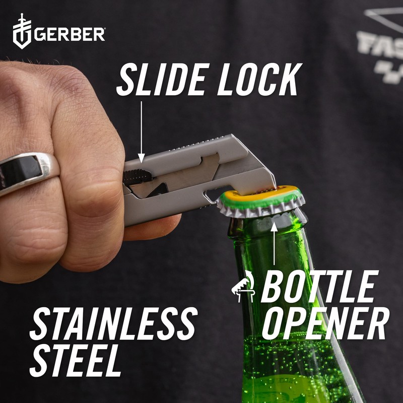 Gerber Gear EAB Slim Compact Utility Knife, Clips to Pocket