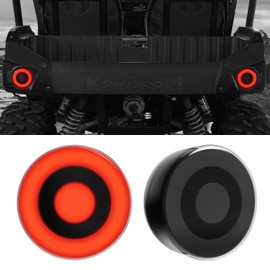 LitMiRaCle LED Tail Light for Kawasaki Teryx/Teryx 4 2012-2016, Rear Brake Stop Lights Teryx Accessories, Smoke, 2PCS