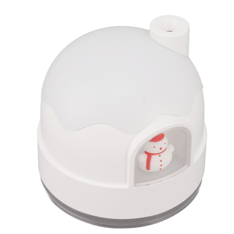 Small Humidifier 350ml Desktop Humidifier Snow House Warm Light USB