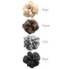 Vingtaine HS-169 Chouchou Shiny Organza Plain, Sheer, Transparent, Volume, Simple,,