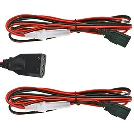 2-Wire CB Power Cable 3 Pin CB Power Cord with 15A Fused Replacement CB Radio Power Cord for CB Radios Accessories Plug Accessories Plug - Color: Y-S-2