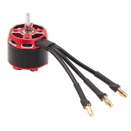 C2830 Outrunner Brushless Motor, Aluminum Ultra-Thin Silicon Steel Plate Brushless Motor Sealed Bearing for Drone Conversion (2200KV)