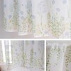 Sunny day fabric Botanical Flower Cafe Curtain 100cm Wide x